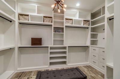 Walk-In Closet and Bathroom Combo